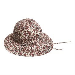 Huttelihut Yvonne sommerhat - Liberty print - Empress Red